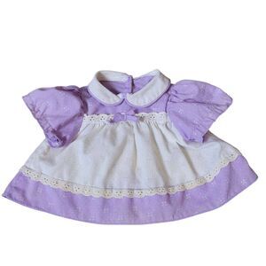 Vintage 1985 Hasbro Real Baby Doll Dress READ